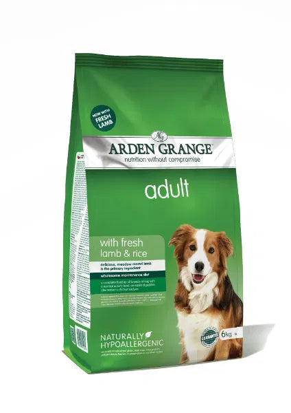 Arden Grange Adt Rich In Fresh Lamb & Rice 6kg