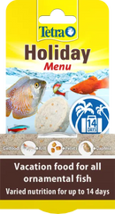 Tetra Holiday Menu
