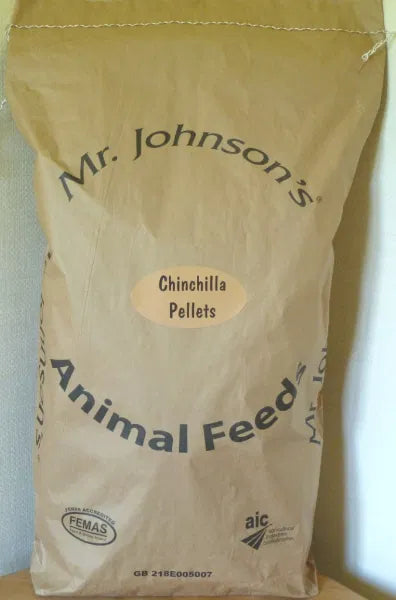 Mr Johnson's Chinchilla & Degu pellets 20kg